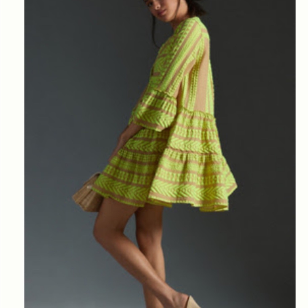 Devotion Twins Embroidered Ella Tunic Dress  Anthropologie